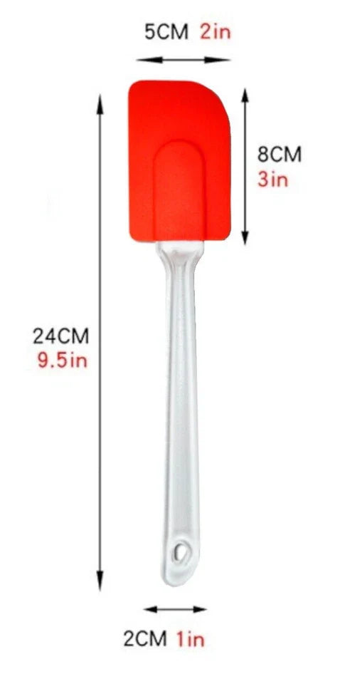 Cream Scraper Anti-deformed Silicone Cooking Utensils Cake Spatula Kitchen Tool