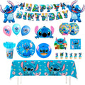 Stitch & Lilo Birthday Party Decoration Tablecloth Plate Balloon Party Tableware